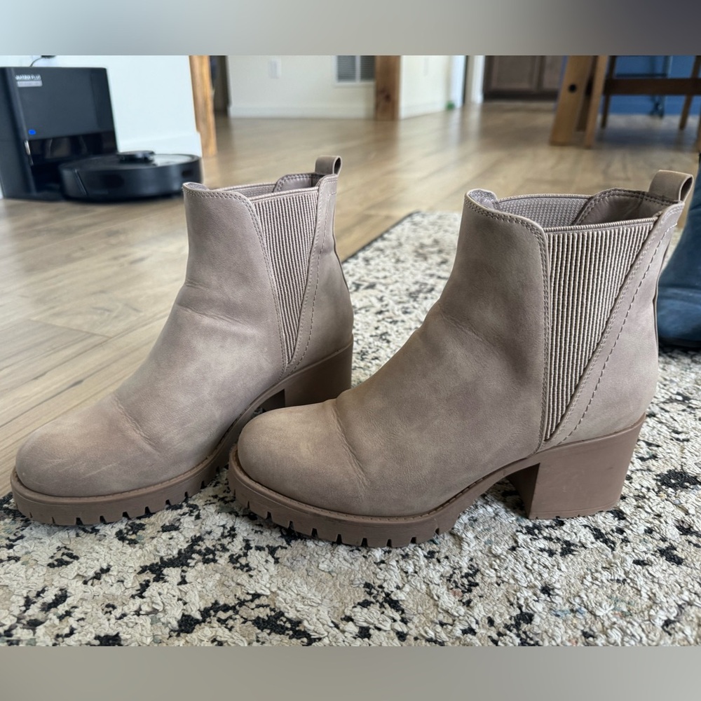 MIA Taupe Ankle Boots